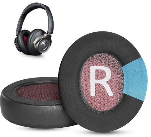 Teufel Real Blue Ohrpolster Kissen für Teufel Real Blue NC/Real Blue (2020)/Real Pure (2020) Stereo-Kopfhörern,Ersatz-Ohrpolster mit Kühlgel-Schicht/Memory-Schaum