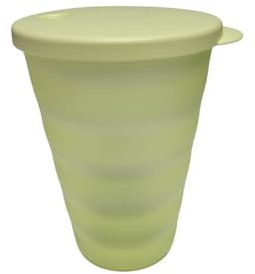 Tupperware Trinkhalmbecher Trinkbecher Plastikglas Junge Welle 500ml Trink Becher 500 ml (lime)
