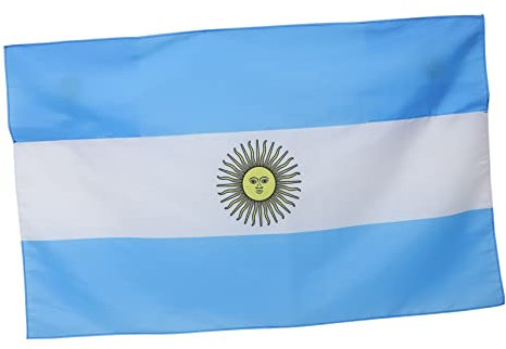 POPETPOP Bandera De Argentina Para Eventos Deportivos Ligera y Práctica Para Animar Fiestas y Competencias