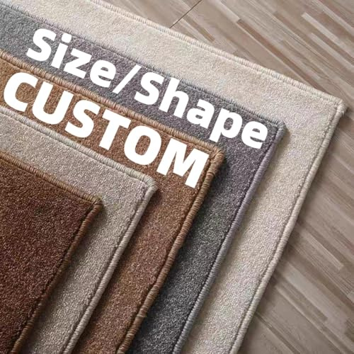 SINCERA Individuell geschnittener Teppich, für das ganze Haus, von Wand zu Wand, maßgeschneiderte Teppichlösungen für das gesamte Zuhause, Außeneingang, Fußmatte, Flur, zugeschnitten, rutschfest