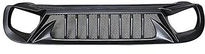 Griglie radiatore anteriori per auto Griglie racing per Jeep per Renegade 2015-2018, nero opaco, stile presa d'aria