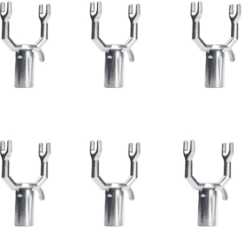 FANSHINUO Set mit 6 Aluminium-Legierung Baum Home Gardening Zubehör für Obstbäume und jugendliche Pflanzenwachstumshilfe Aluminiumlegierung Gartenstecker