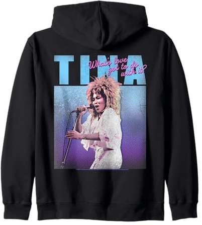 Tina Turner What's Love Got to Do With It? Zip Hoodie
