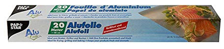 PAPSTAR 14020 Alufolie, Breite: 300 mm, Länge: 20 M