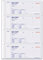 Rediform Office Products 8l806 Geld Rechnung Buch, 7 x 2 3/4, selbstdurchschreibend 1 Durchschlag, 200 SETS/Buch