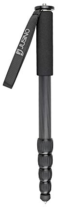 JUSINO MP-285C Leichtes Karbon Monopod mit 5 Segmenten bis 162cm Höhe 6kg Belastbarkeit MP-285C