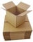 50 Small Brown Cardboard Packaging Boxes Size 4 x 4 x 4 / 100 x 100 x 100mm 4 Inch Square Cubes Mug Packing Mailing Shipping Postage Postal Cartons