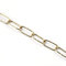 ORION LIGHTSTYLE Kette für Kronleuchter Lampenkette 1m Gliederkette Kronleuchteraufhängung Leuchtenkette Eisenkette Rundgliederkette Metall (Messing, 4mm)