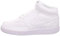 Nike Wmns Court Vision Mid, Scarpe da Basket Donna, Bianco (White/White/White 100), 36.5 EU