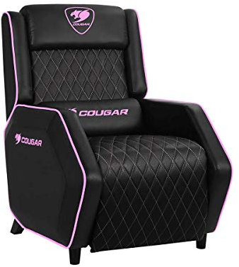 COUGAR Gaming Fauteuil Ranger Sofa PU Noir/Rose