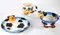VAJILLA INFANTIL - JGO DESAYUNO NIÑOS VACA 3 PIEZAS PLATO, TAZON Y TAZA