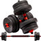 RIP X 20kg Adjustable Dumbbell & Barbell Weight Set - With Bar Joiner Included