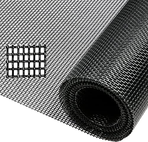 Tooltriz Haustiersicherer Fenster-Ersatz, 99,1 x 254 cm, verbessertes Dickes Kohlefasergewebe für Schiebetüren, Reparatur-Set für Schiebetüren, Türschutz für Hunde, Terrasse