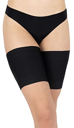 LORES Anti-Scheuer-Oberschenkelbänder für Damen verhindern das Reiben der Oberschenkel aus Satin