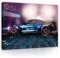 Leinwand Bilder Kinderzimmer Junge Auto Sport Gaming Canvas Leinwandbild Wandbild Wandbilder Wand Bild auf Leinwand Kunstdruck Kinderbilder Aufhängefertig (60x40 cm)
