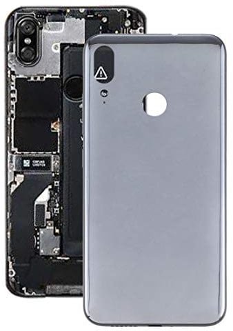 Jiang Shoujie Battery Back Cover for Motorola Moto E6 Plus - Black Polycarbonate Case - Back Cover - Battery Replacement