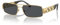 Versace Herren 100287 Sonnenbrille, Gold