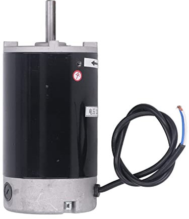 Motore per Tornio in Ferro da 750 W, Motore Elettrico in Metallo Ad Alta velocità da 6000 Giri/min con Albero da 40 Mm (220V)
