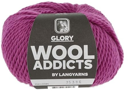 Wooladdicts Glory 50 g / 70 m HOT PINK Fb. 85