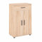 KOMTO Kommode Sonoma Eiche - Komodenschrank für Schlafzimmer, Schrank mit Türen für Flur, Schlafzimmer, Wohnzimmer | Porto 90 х 34 х 60 cm