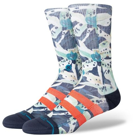 Stance Unisex Tubeular Crew Teal Large, Blaugrün/Ein Hauch von Paradies (Trace of Paradise), Large