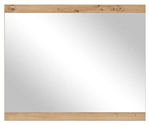 Home4You Garderobenspiegel - Artisan Eiche Dekor - 85 x 70 cm