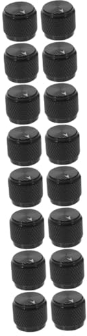 TOYANDONA 16stücke Aluminium Volume Knöpfe Für Gitarre Innenloch Rutschfeste Oberfläche Hochwertige Potentiometer Für Präzise Lautstärkeregelung Robuste Und Langlebige Gitarren