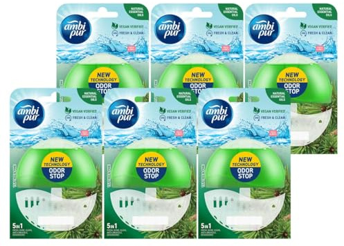 Ambi Pur Starterkit Tea Tree & Pine 55ml - WC Duft (6er Pack)