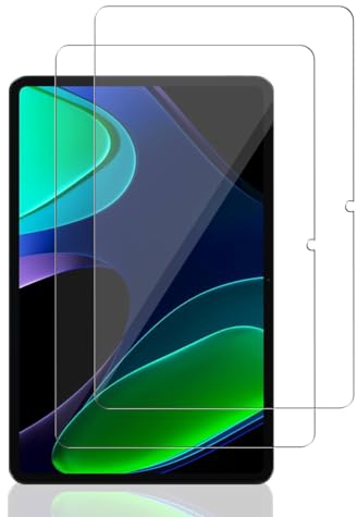 Yiunssy Protector de Pantalla para Xiaomi Mi Pad 6/6 Pro - 2 Piezas de Vidrio Templado 9H, Antihuellas, HD