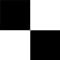 Floor Tile Plain 30.5x30.5cm Black & White 10 Tiles Per Pack