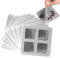lisetar 100 Stück Floor Drain Sticker, Disposable Shower Drain Stickers, Einweg-Haarabflussaufkleber, Duschabfluss-Haarfänger-Netzaufkleber, für Waschbecken, Balkone, Bäder und Küchen…