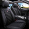 Chifeng Für Mazda CX-5 CX-60 Mazda 2 Mazda 3 Mazda 6, 5-Teiliges Set Aus Universellen Autositzbezügen Aus Leder – Atmungsaktiv,Schmutzabweisend,Verschleißfest (Schwarz)