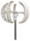 Aerogeneradores, Turbina eólica Vertical de nueva energía 1000w 12v 24v baja velocidad del viento arranque rotación accesorios alternativos inversor fuera de la red,Turbina Eólica(White,MPPT CONTROLL