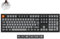 Keychron K10 Max Kabellose Mechanische Tastatur,DE-ISO Layout QMK 2.4 GHz Bluetooth Vollgröße Hot Swap RGB Kompatibel mit Mac Windows Linux Brown Switches