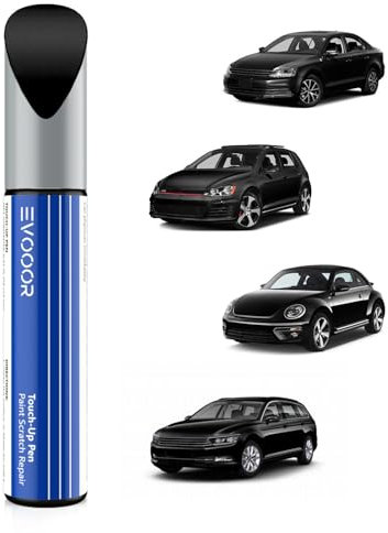 (L041/A1) Schwarz Autolack Nachbesserung für Volkswagen/VW, Kratzer Reparatur für Auto, Schnelle & Einfache Lösung zur Reparatur