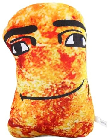 LCEDHZOC Gegagedigedagedago Chicken Nugget Kuscheltier, 23CM Süßes Plüsch Chicken Nugget Plüsch Kissen Geschenk for Kinder Jungen Mädchen Fans