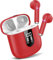 Jesebang Cuffie Bluetooth, Auricolari 5.4 con Stereo HiFi Immersivo, Auricolare con 4 HD Mic, Mini Cuffiette Bluetooth IP7 Impermeabili,Cuffie Senza Fili per iphone/samsung,LED,30 Ore, Rosso(2025)