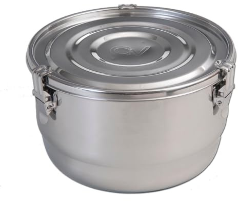 CVault Edelstahlcontainer | Perfekte Lagerung für frische Kräuter! - 4,0 l