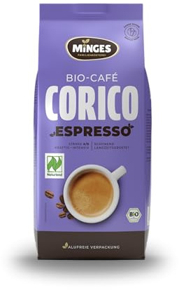 Minges Corico Espresso Bio ganze Bohne 500 g