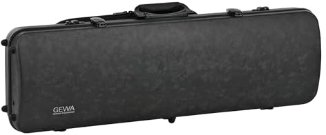 GEWA Violin Case Camouflage Carbon – Carbon shell – Padded suspension system – Digital hygrometer – Detachable backpack straps – Detachable music pocket – With side handle