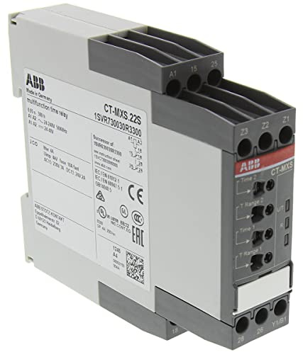 ABB CT-MXS.22S Zeitrelais, Multifunktion 2We, 24-48VDC, 24-240VAC 1SVR730030R3300