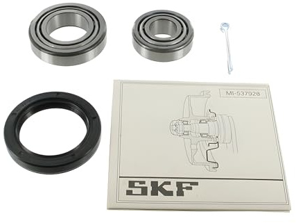 SKF Radlagersatz mit Wellendichtring VKBA 505 Position Vorderachse Höhe 97mm Länge 95mm Breite 64mm - OE Qualität