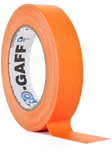 ProTapes/Permacel Klebeband, fluoreszierend, 24 mm x 22,8 m, orange, PROGAFF24NOR