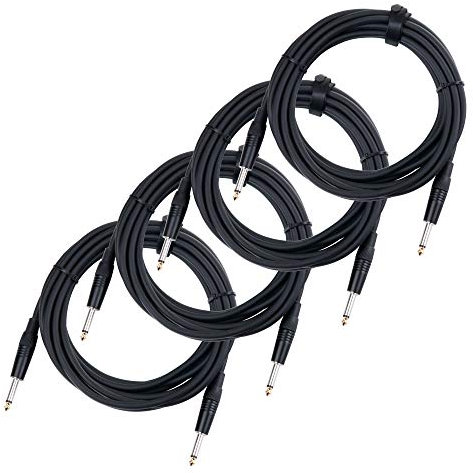 Pronomic BOXJ-5 Lautsprecherkabel DJ PA Boxenkabel (Professionelles Boxenkabel, 6,3 mm Klinke, Länge 5m, säure- und ölfest, Spannzangen-Zugentlastung)