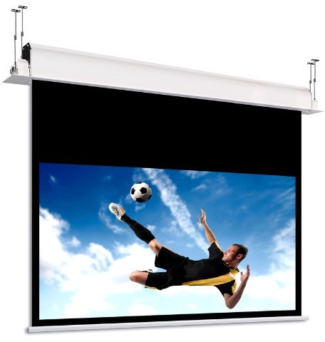 Provis Schermo Elettrico da Incasso Proiezione Tela Microforata 240cm 16:9 HD PROVIS!!