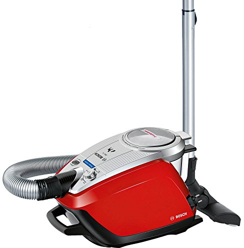 Bosch BGS5335 Zooo ProAnimal Aspirador sin bolsa especial mascotas, 800 W, color rojo