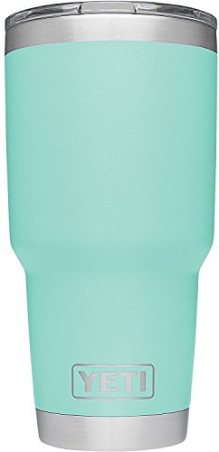 YETI Rambler 30 oz Stainless Steel Vacuum Insulated Tumbler with Lid, Seafoam