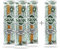 MISWAK Siwak, 100% Natur Zahnbürste, Zahnputzholz mit natürlichen Mineralstoffen und Gipskristallen für schonend saubere und weisse Zähne, klinisch getestet, 3 + 1 Set, (4 Stück, 9 - 15 mm dick) Vegan