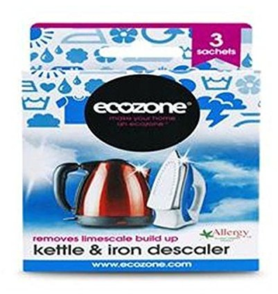 Ecozone Kettle & Iron Descaler 60g x 12 (Pack of 12)