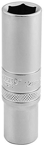 Draper 16580 Metric 3/8-Inch Square Drive Hi-Torq 6-Point Deep 12 mm Socket